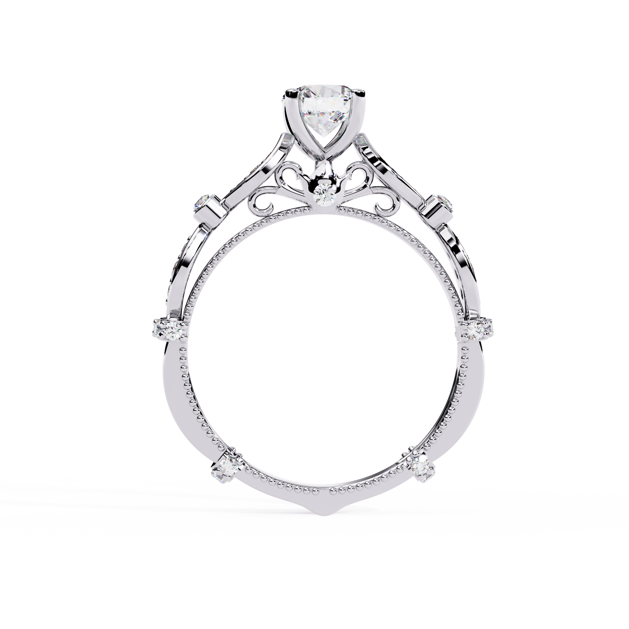 Floral Antique Ring
