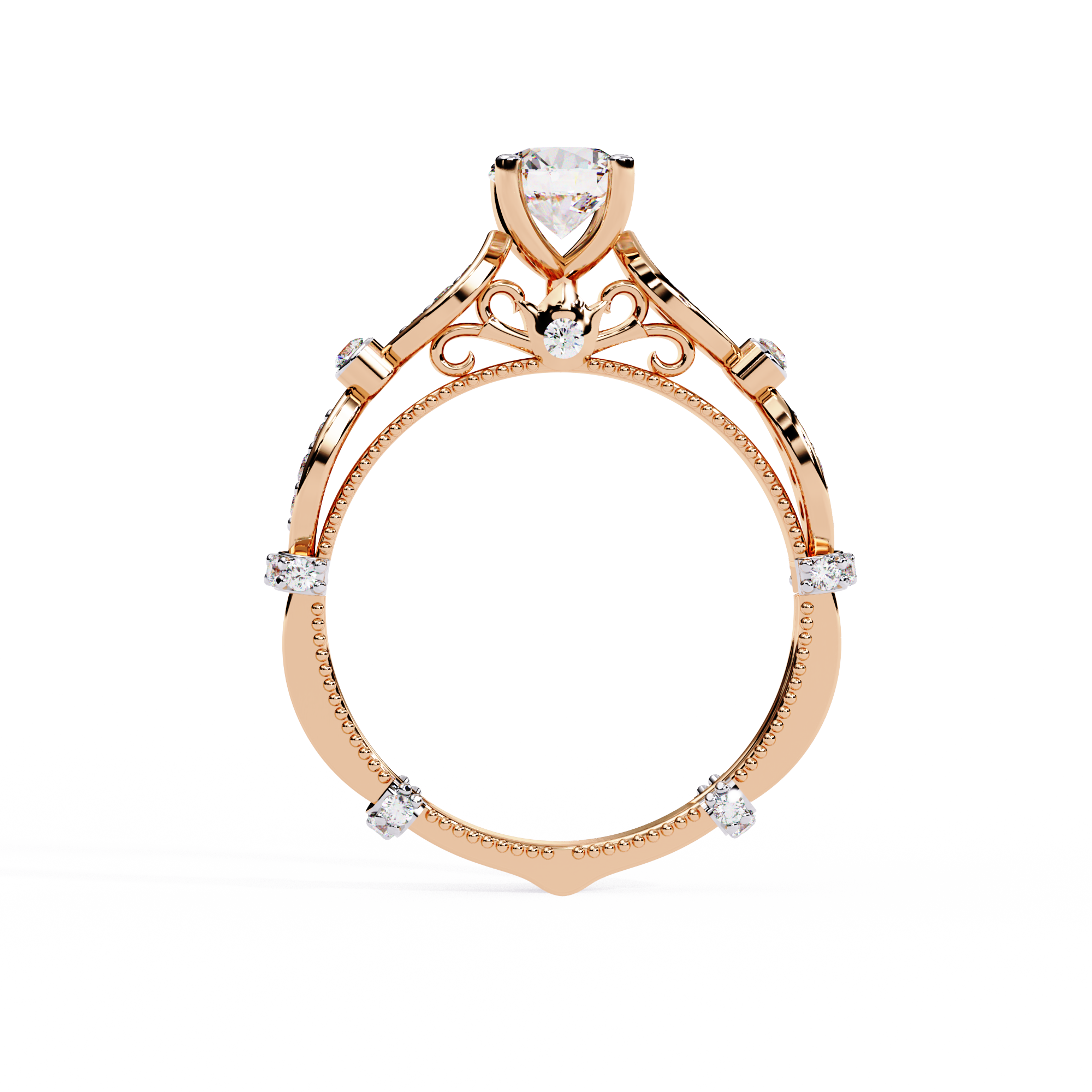 Floral Antique Ring
