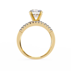 Spiral Glow Diamond Ring