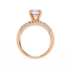 Spiral Glow Diamond Ring