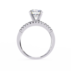 Spiral Glow Diamond Ring