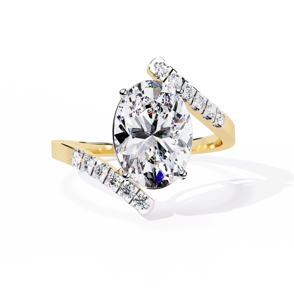 Oval Divine Diamond Ring
