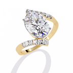 Oval Divine Diamond Ring