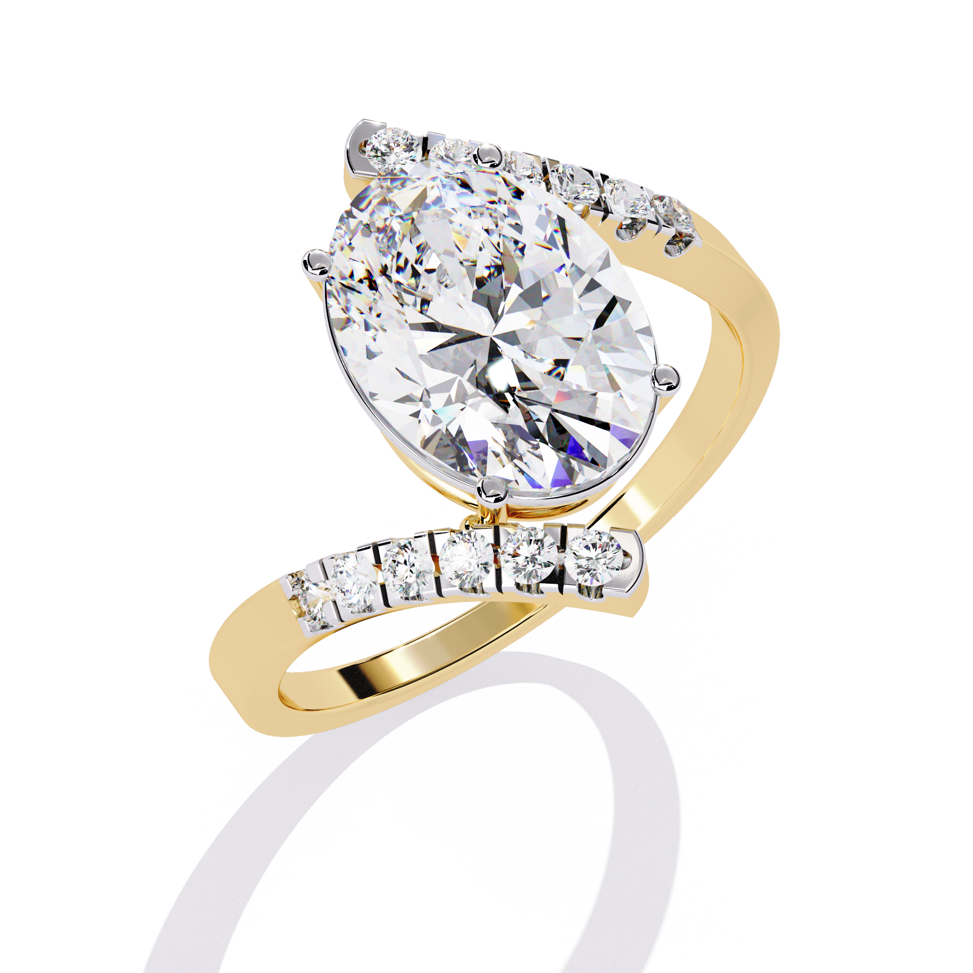 Oval Divine Diamond Ring