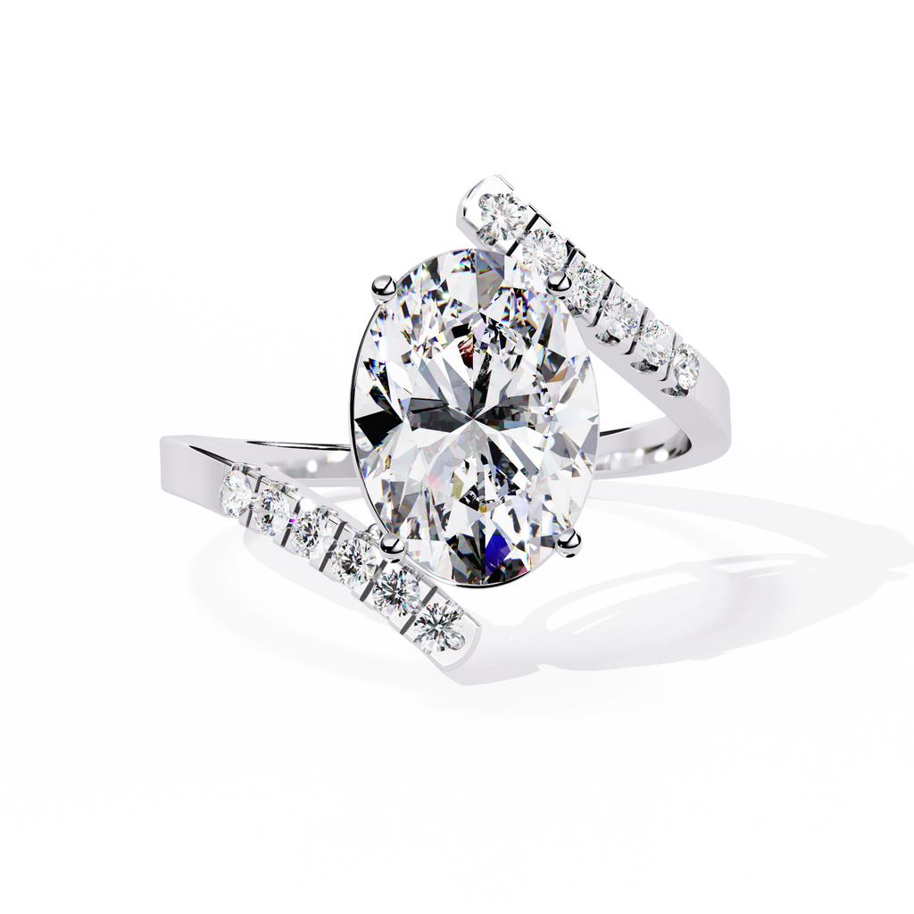 Oval Divine Diamond Ring