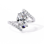 Oval Divine Diamond Ring