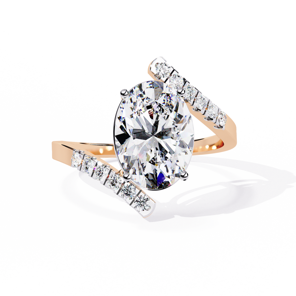 Oval Divine Diamond Ring