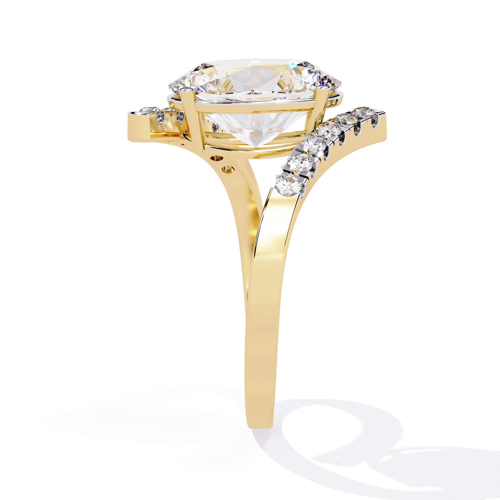 Oval Divine Diamond Ring