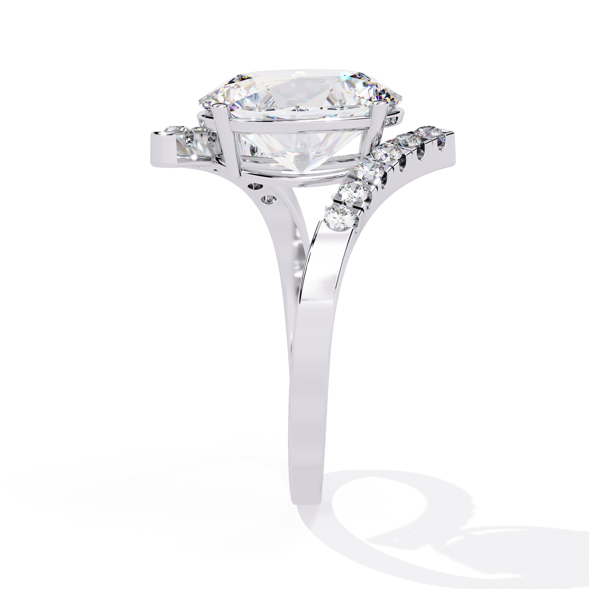 Oval Divine Diamond Ring