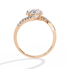 Oval Divine Diamond Ring