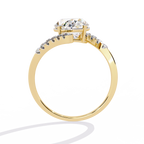 Oval Divine Diamond Ring