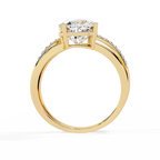 Cushion Glow Diamond Ring
