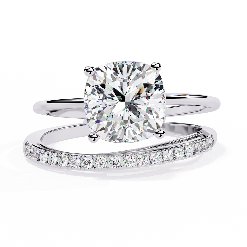 Cushion Glow Diamond Ring