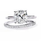Cushion Glow Diamond Ring