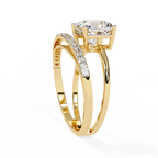 Cushion Glow Diamond Ring