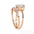 Cushion Glow Diamond Ring