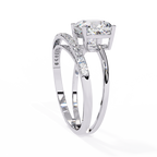 Cushion Glow Diamond Ring