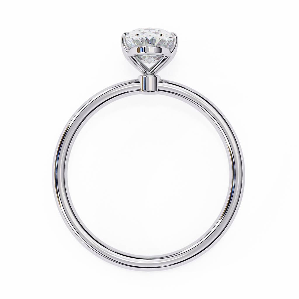 Golden Oval Cut Ring