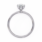 Golden Oval Cut Ring