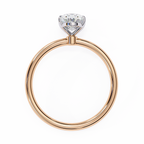 Golden Oval Cut Ring