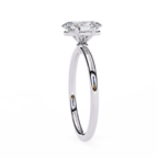 Golden Oval Cut Ring