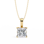Princess Cut Diamond Pendant