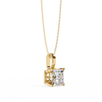 Princess Cut Diamond Pendant