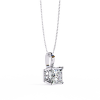 Princess Cut Diamond Pendant