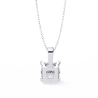 Princess Cut Diamond Pendant