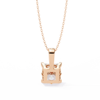 Princess Cut Diamond Pendant