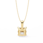 Princess Cut Diamond Pendant