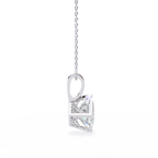 Square Solitaire Pendant