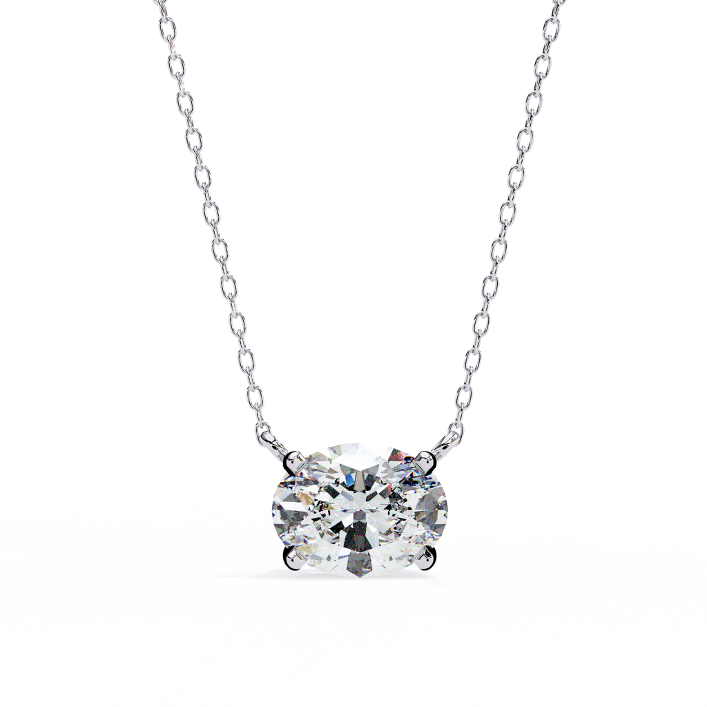 Horizontal Oval Pendant