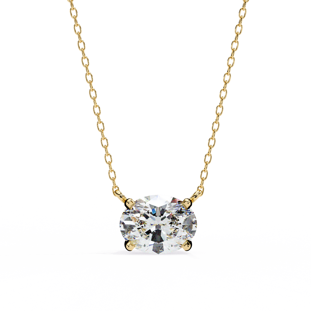 Horizontal Oval Pendant