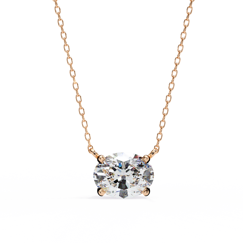 Horizontal Oval Pendant
