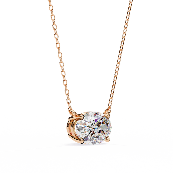 Horizontal Oval Pendant