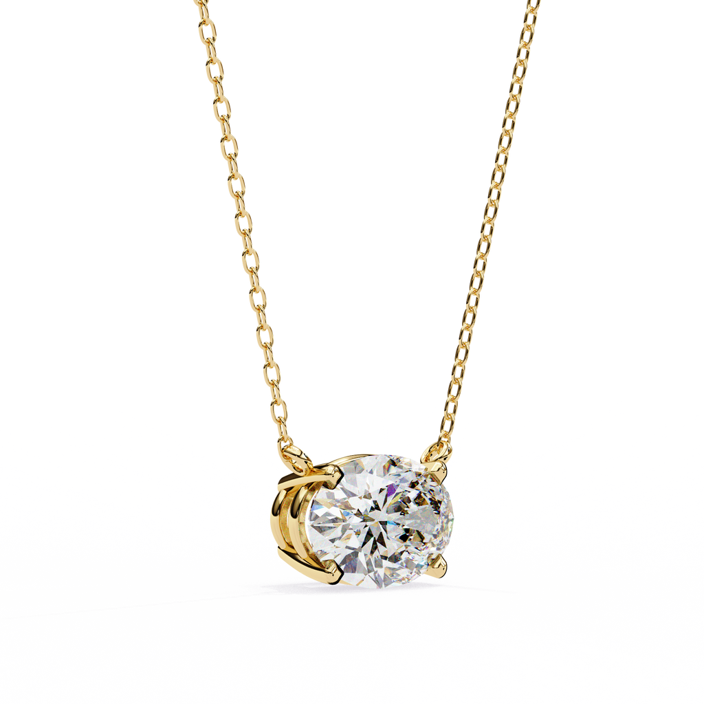 Horizontal Oval Pendant