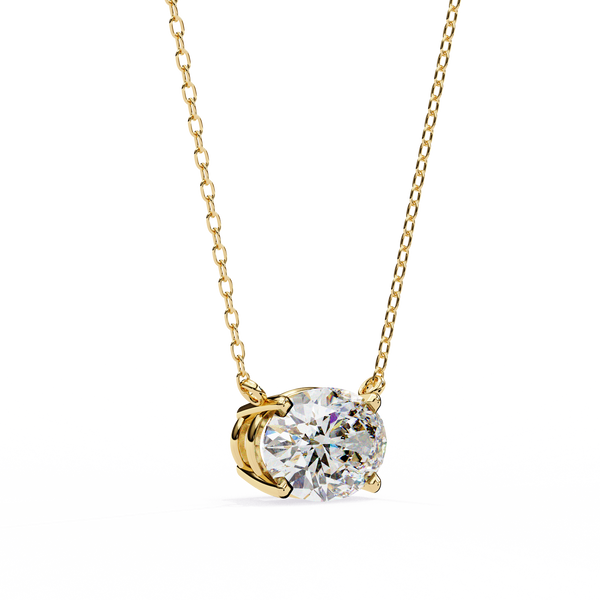Horizontal Oval Pendant