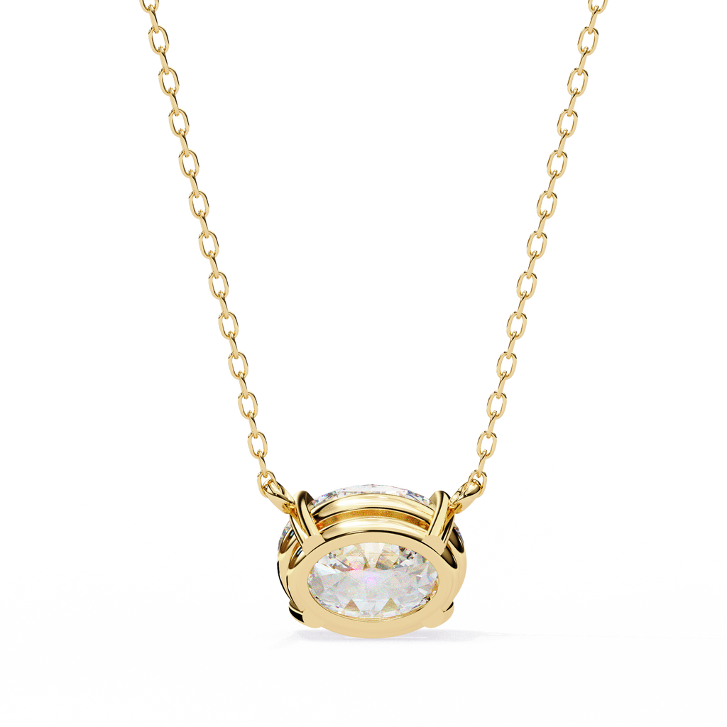 Horizontal Oval Pendant