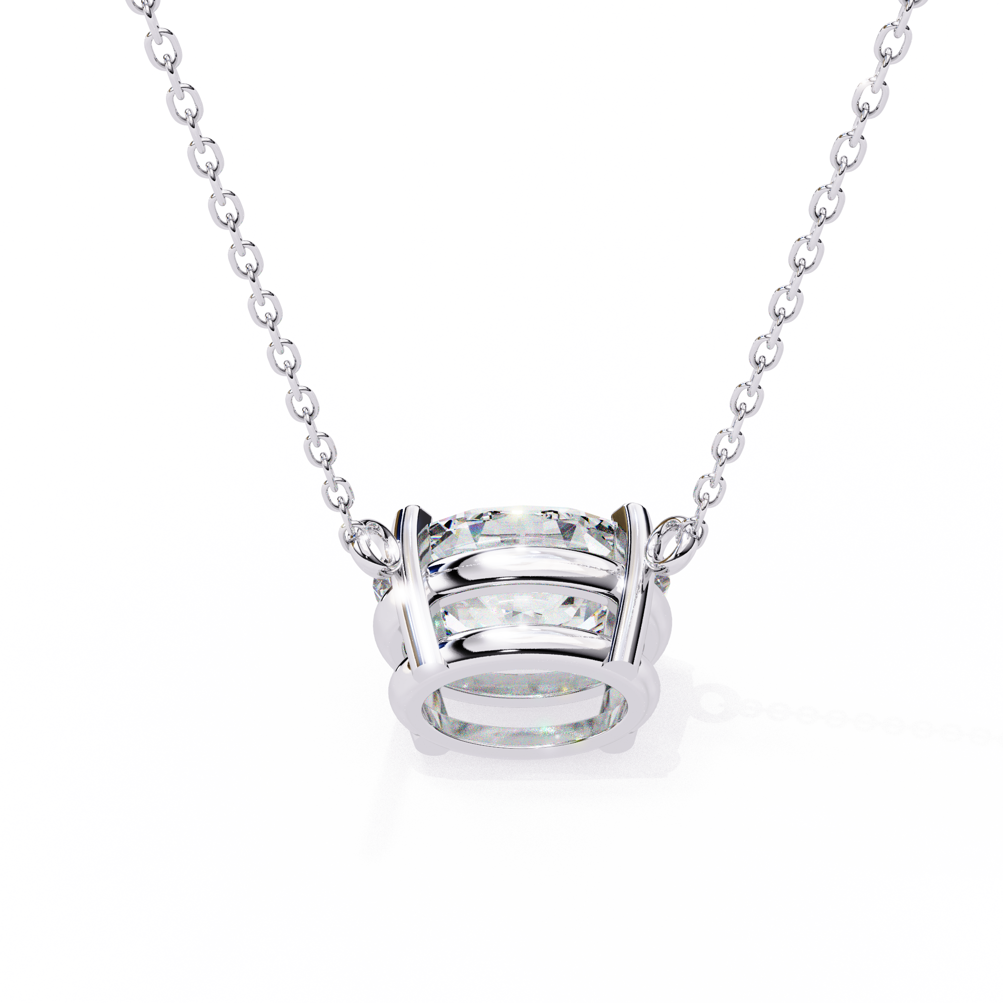 Horizontal Oval Pendant