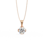 Classic Solitaire Diamond Pendant