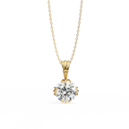 Classic Solitaire Diamond Pendant