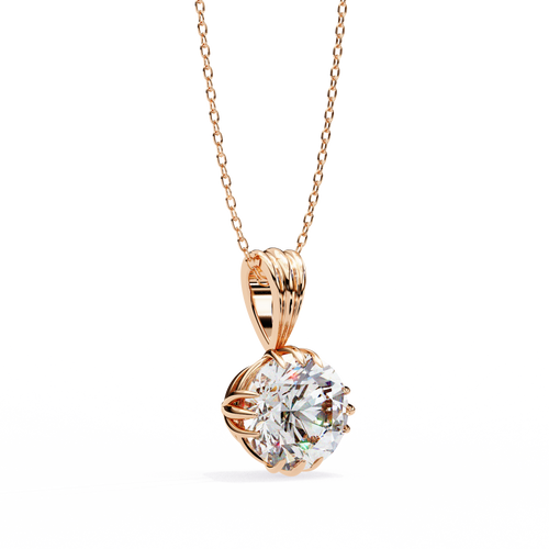 Classic Solitaire Diamond Pendant