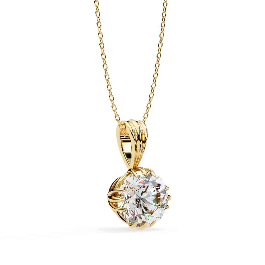 Classic Solitaire Diamond Pendant