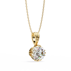 Classic Solitaire Diamond Pendant
