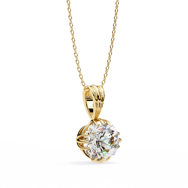 Classic Solitaire Diamond Pendant