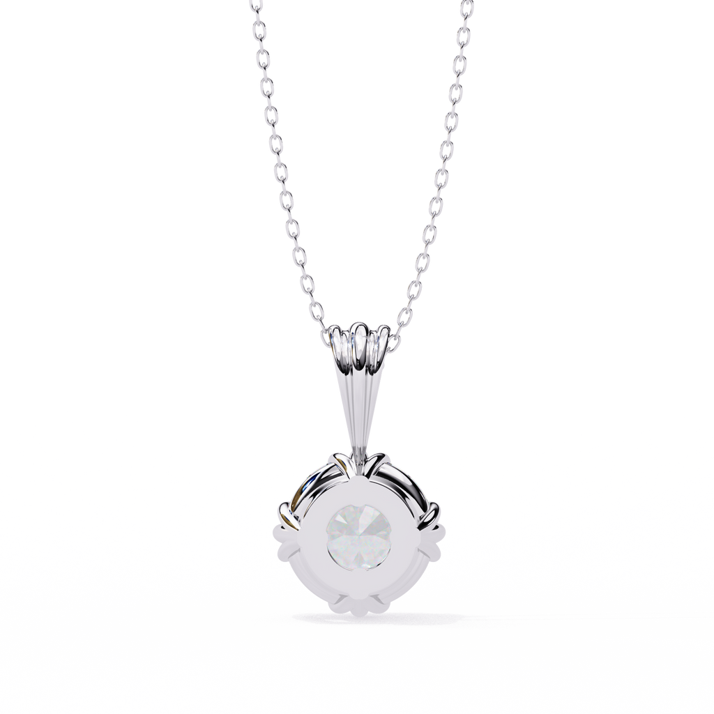Classic Solitaire Diamond Pendant