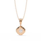 Classic Solitaire Diamond Pendant