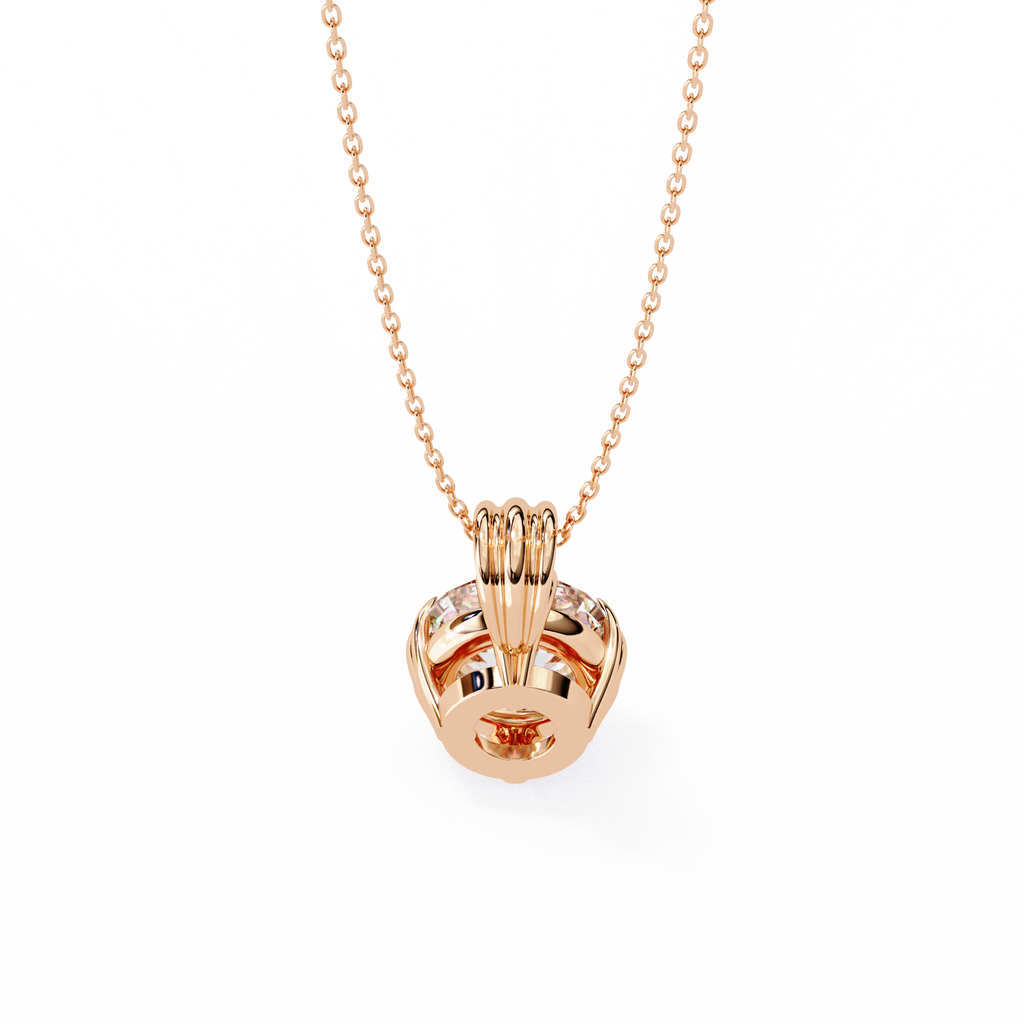 Classic Solitaire Diamond Pendant