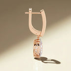 Aurora Oval Drop Earrings